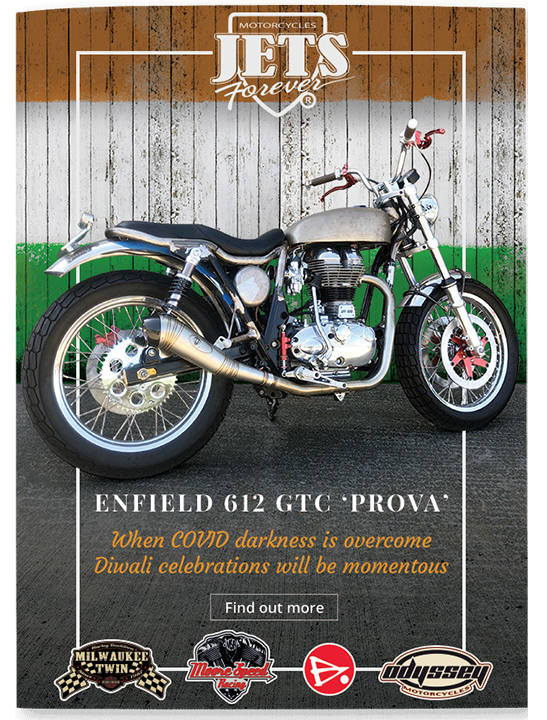 Enfield 612 GTC Prova