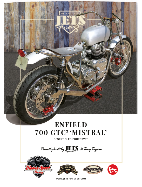 Enfield 700 GTC2 Mistral Advert