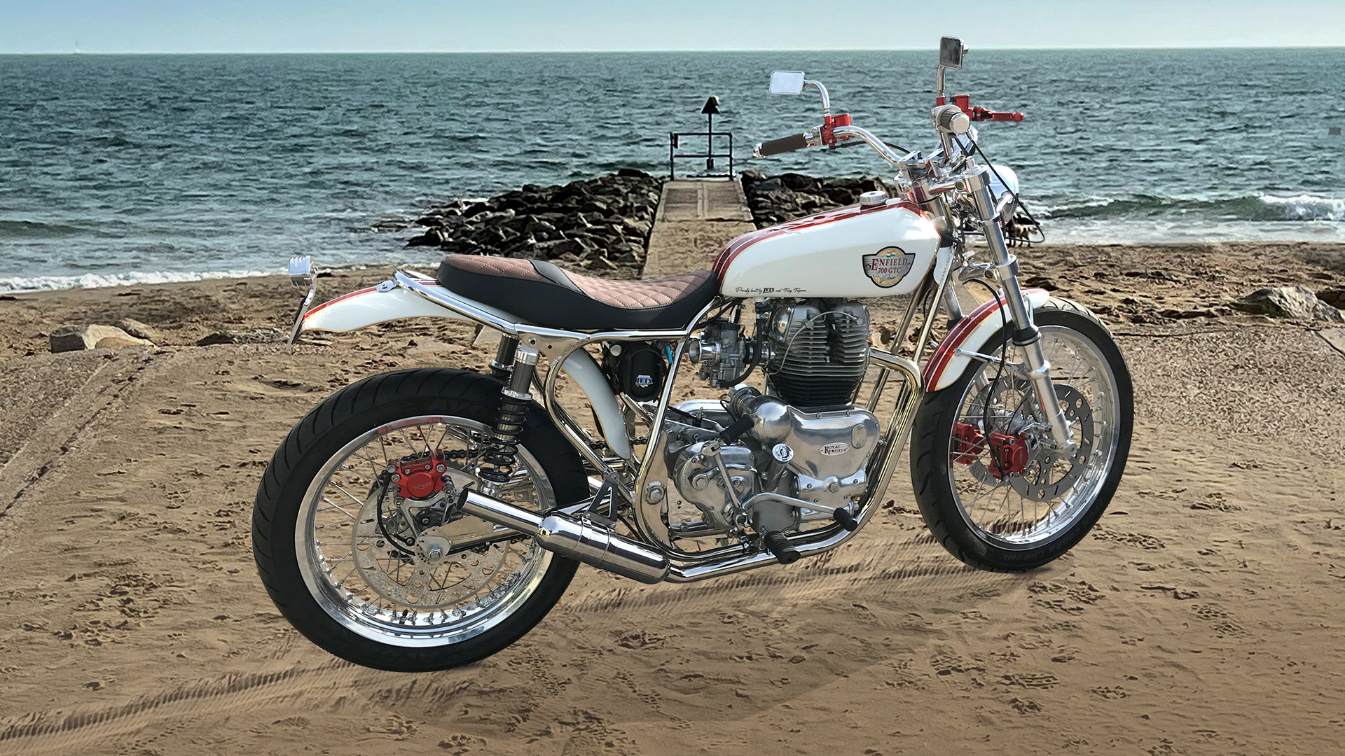 Enfield 700 GTC2 “Mistral” SoCal desert sled